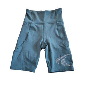 TKO Shorts Performance Heavyweight Bicycle‎ Athleisure Green Womens Medium EUC